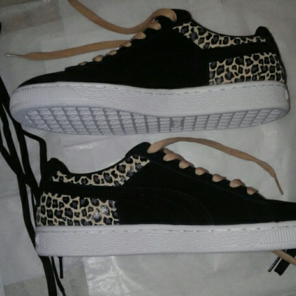 🚨 NEW Puma Leopard print Women size 8 - Picture 5 of 7